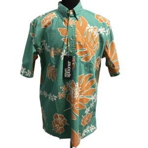 Reyn Spooner Large Old School Hawaiian Shirt